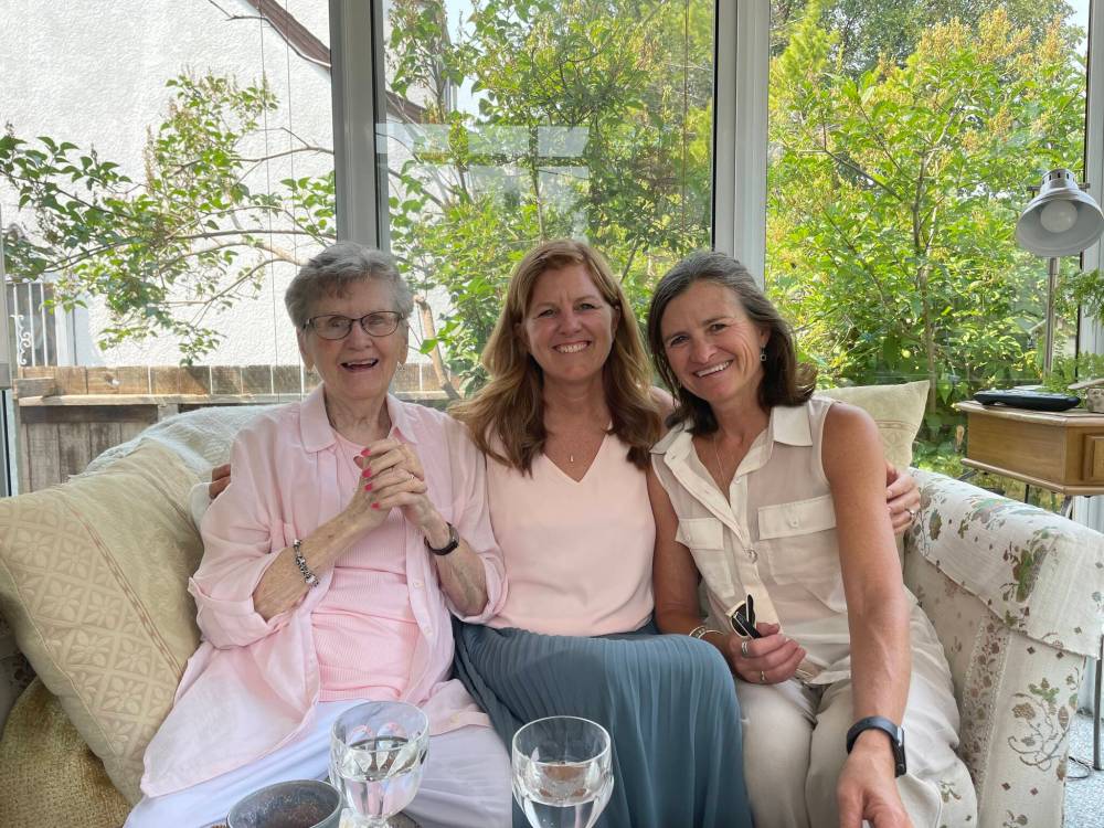 SUPPLIED
Betty Sanguin (from left) with daughters Renée Sanguin and Lynda Sanguin-Colpitts.