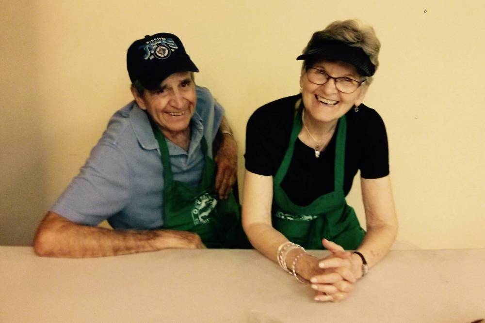 SUPPLIED
Betty and Gord Sanguin were married for nearly 70 years when he died in September.