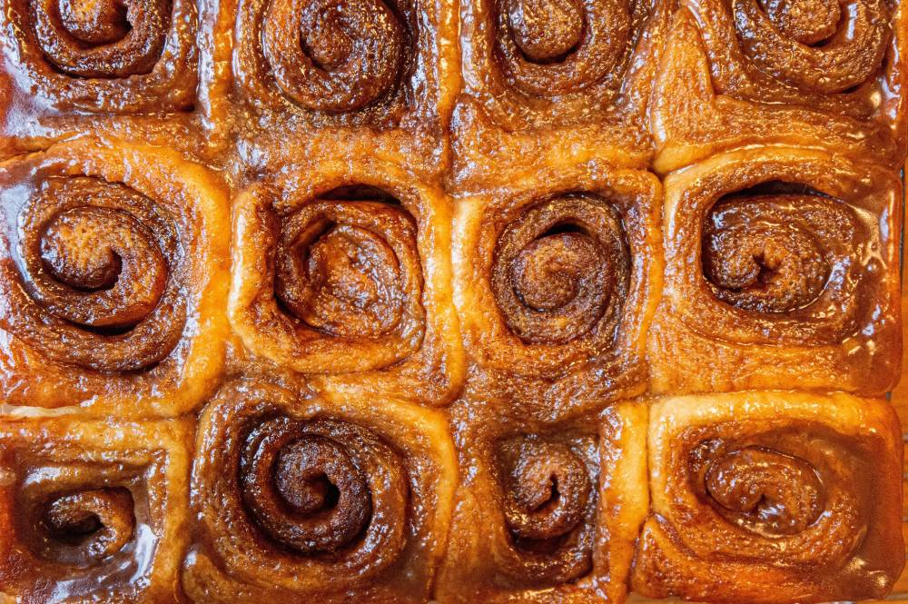 Mike Sudoma / Winnipeg Free Press
Ozuk’s handmade cinnamon buns.
