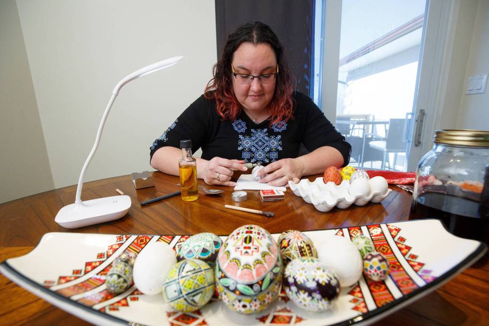 Tracy Rossier operates an Etsy shop dubbed Pysanky by Tracy.