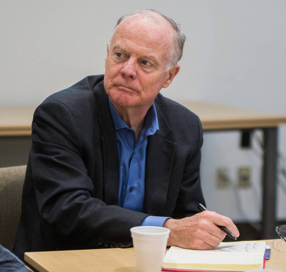 CHELSEA KEMP / THE BRANDON SUN
When the blizzard hit, then-MP Jon Gerrard (now longtime MLA) was trapped at home by snow drifts. He ended up losing the former Selkirk—Interlake seat to the Reform Party’s Howard Hilstrom by only 66 votes in June.