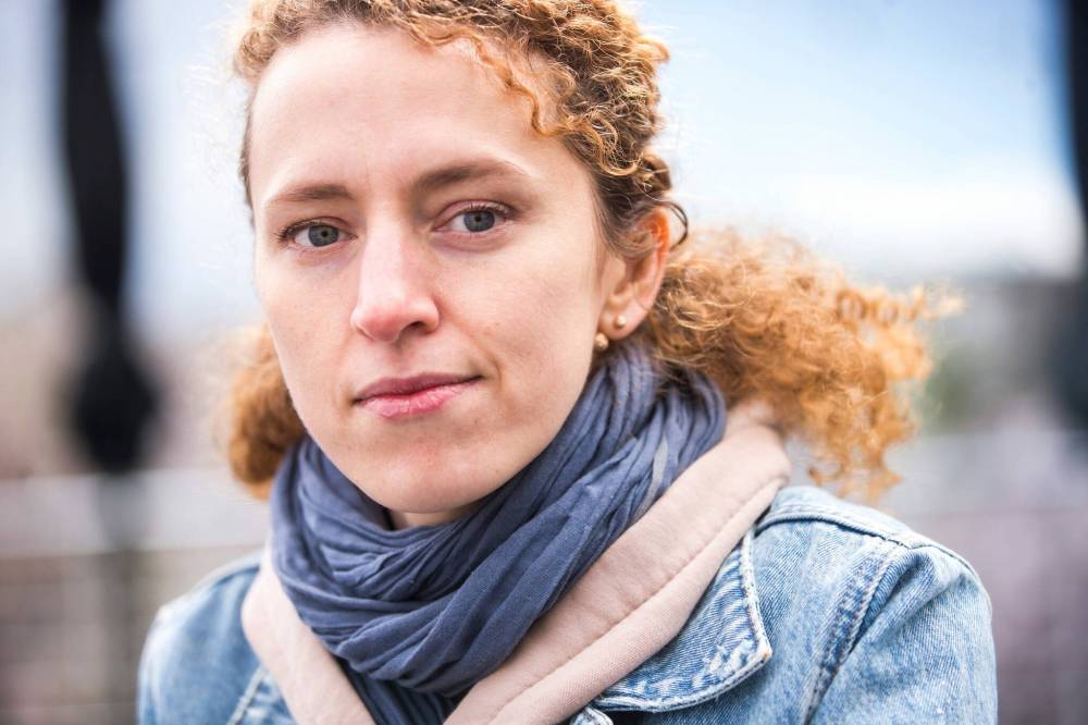 MIKAELA MACKENZIE / WINNIPEG FREE PRESS
“I can’t understand how people live when they have families in Mariupol, because all these numbers of people who can die in one day or two days, it’s huge,” says Ukrainian artist Oksana Pyzh.