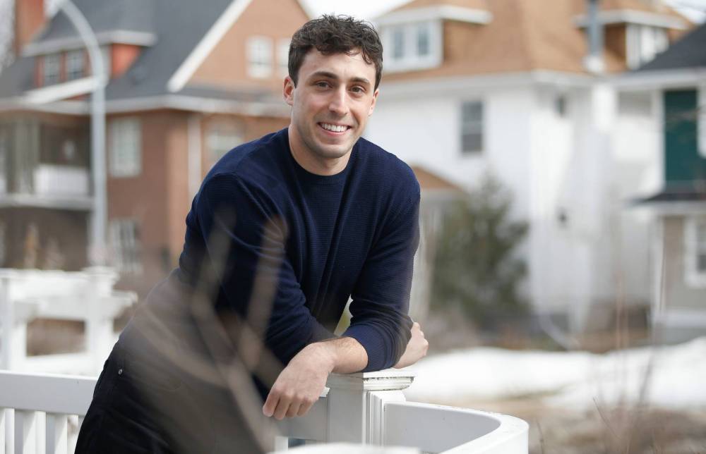 JOHN WOODS / WINNIPEG FREE PRESS
Max Erenberg had a benign brain tumour removed from the back of his head last June.