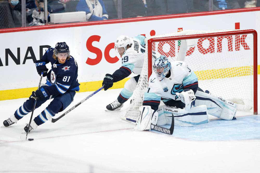 Kyle Connor says the team is frustrated. (John Woods / The Canadian Press files)