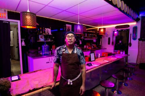 Mike Sudoma / Winnipeg Free Press
Allan Pineda is giving the concept of the tiki bar a Filipino — and alcohol-free — twist.