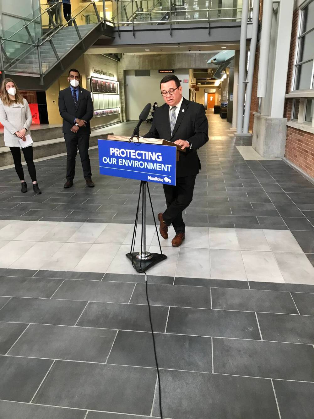 martin cash / Winnipeg Free Press
Environment, Climate and Parks minister, Jeff Wharton.