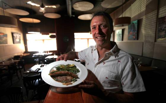 PHIL HOSSACK / FREE PRESS FILESCafe Carlo owner Joel Boulet credits his staff with the restaurant’s high online rating.