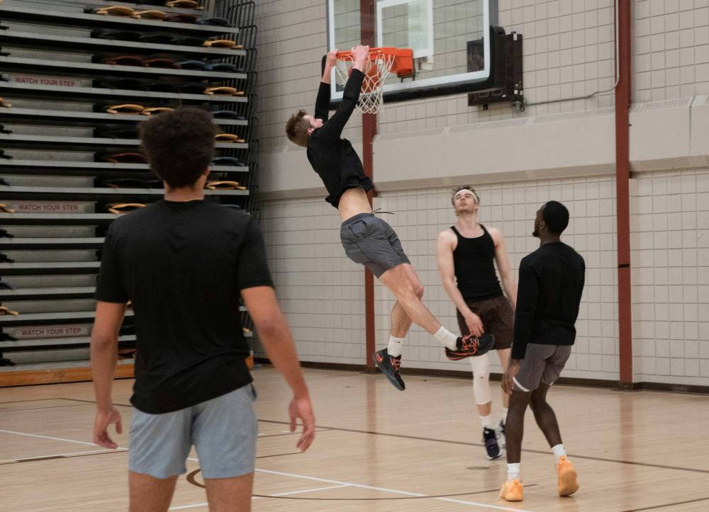 JESSICA LEE / WINNIPEG FREE PRESS Hildebrandt is also getting rave reviews from his off-season workout partners.