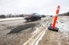 MIKAELA MACKENZIE / FREE PRESS FILES
The city uses a cold-mix patch to fill potholes, but that can pop out if the weather dramatically changes, forcing the city to fill it again.