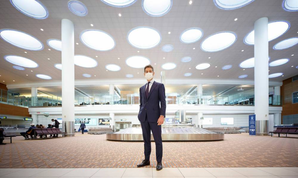MIKE DEAL / FREE PRESS FILES 
Winnipeg Airports Authority President and CEO Nick Hays says business is starting to return to pre-pandemic levels.