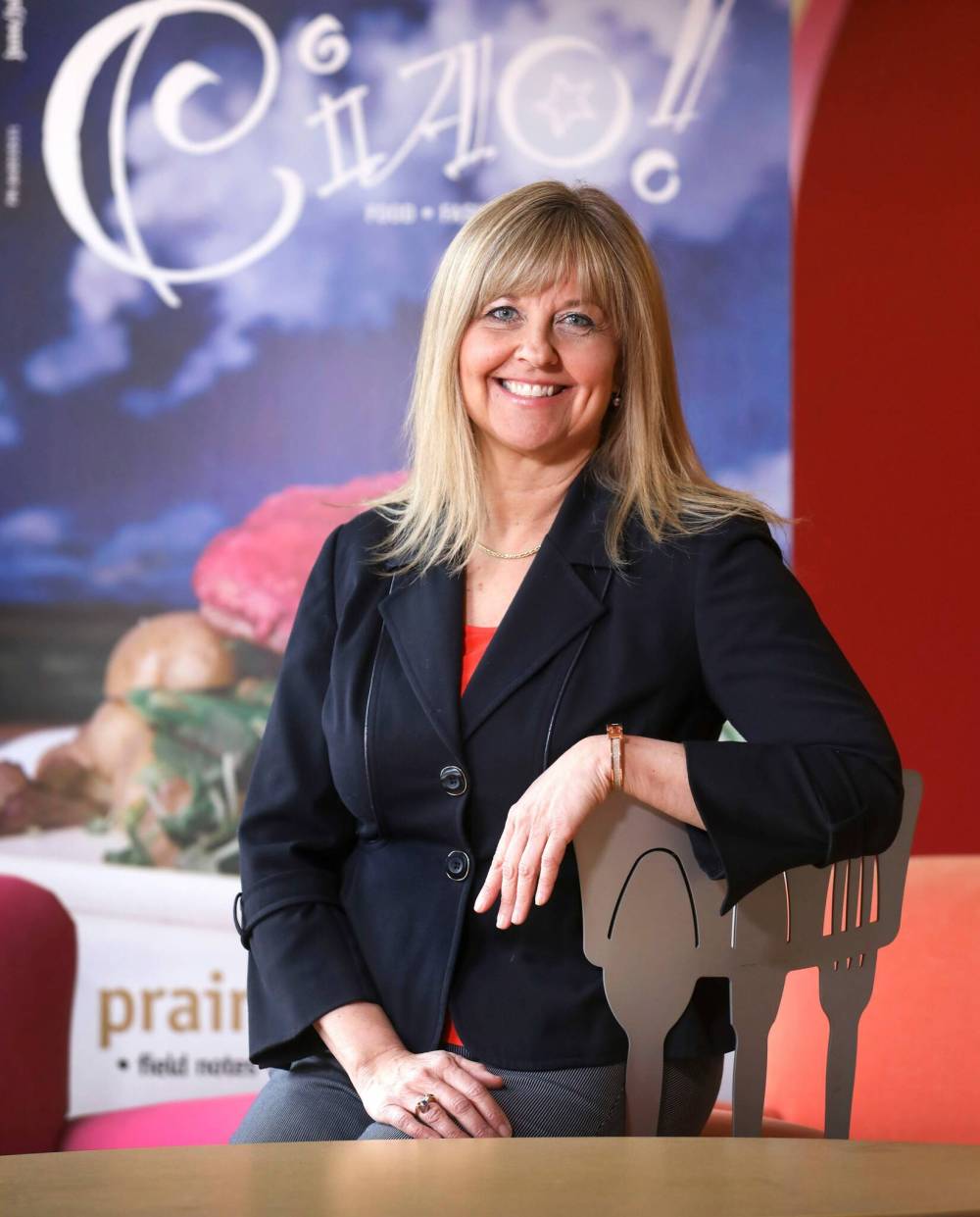 RUTH BONNEVILLE / WINNIPEG FREE PRESS
Laurie Hughes says she stays on top of what’s new and exciting in the local restaurant scene the old-fashioned way — by keeping her eyes open when she’s driving here and there.