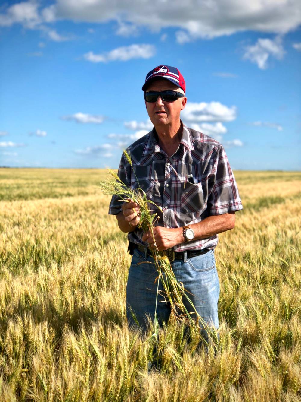 SUPPLIED
Wayne Rhymer was a grain farmer in the Rural Municipality of Morris and a huge fan of the Winnipeg Jets. Rhymer who would have turned 68 on Tuesday, died as he used an open cab tractor to clear snow on Good Friday.