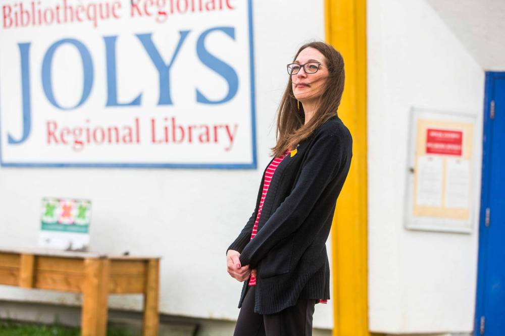 MIKAELA MACKENZIE / WINNIPEG FREE PRESS
“Not having a library is not an option. We need to continue our organization and we feel that this is the perfect partnership. It has worked since 1968,” said head librarian Nicole Grégoire.
