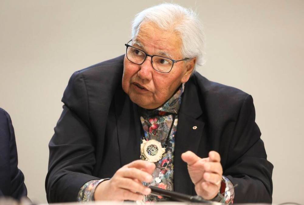 RUTH BONNEVILLE / FREE PRESS FILES
Murray Sinclair was co-commissioner of the Aboriginal Justice Inquiry in 1991.