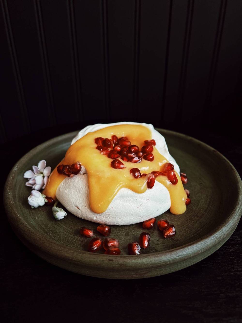 Pavlova is one of several new dessert items at Bonnie Day. (Rachael King)