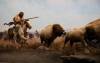JESSICA LEE / WINNIPEG FREE PRESS
A scene at the Manitoba Museum depicting a bison hunt in the pre-colonial days.