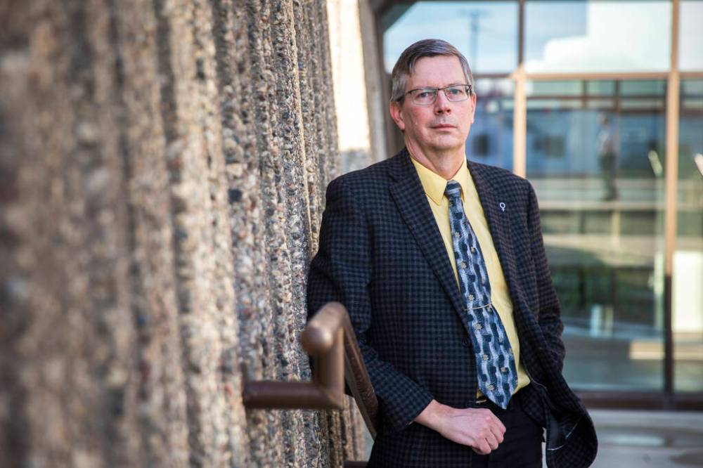 MIKAELA MACKENZIE / WINNIPEG FREE PRESS FILES
Manitoba Teachers’ Society president James Bedford