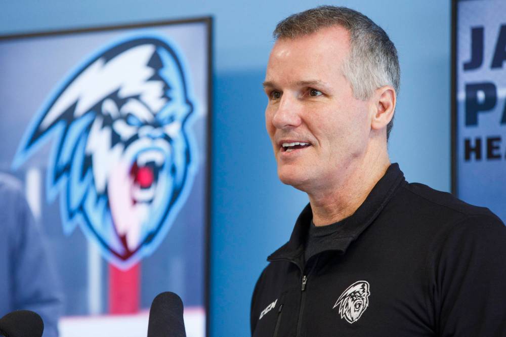 MIKE DEAL / WINNIPEG FREE PRESS FILES
Winnipeg Ice head coach James Patrick.