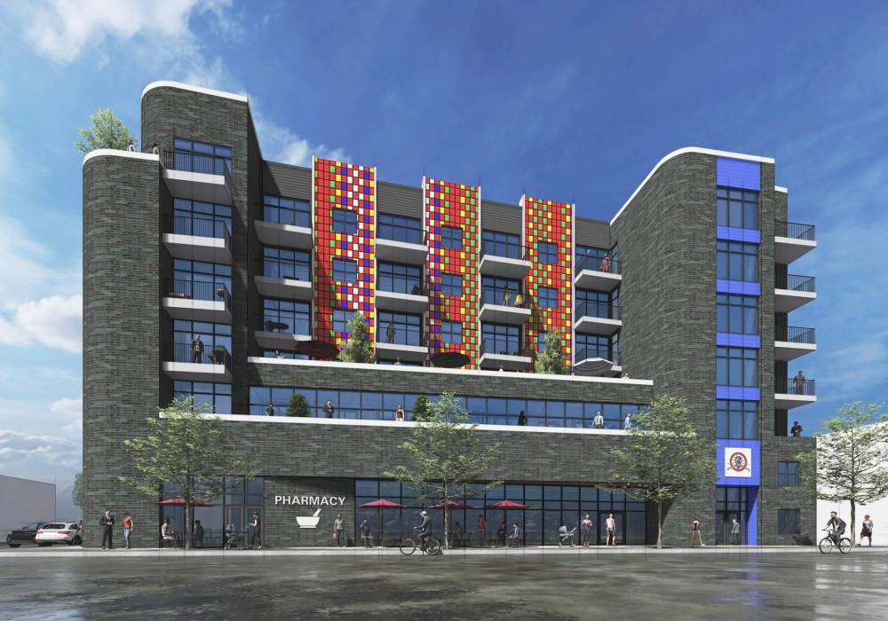 SUPPLIED
A rendering shows the Manitoba Metis Federation’s first-ever apartment complex, a 55-plus rental project in Selkirk expected to be completed by fall 2024.