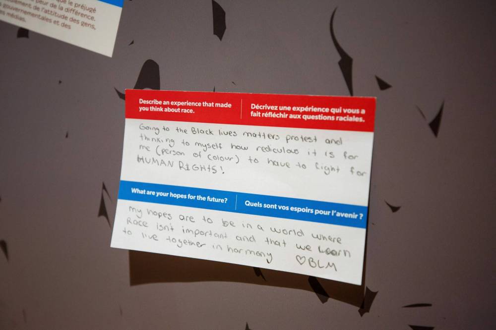 MIKE DEAL / WINNIPEG FREE PRESS
A note left on the