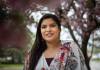 JESSICA LEE / WINNIPEG FREE PRESS
Erica Daniels, an Indigenous filmmaker who runs Kejic Productions, won the Winnipeg Pow Wow Pitch and is advancing to the national finals.