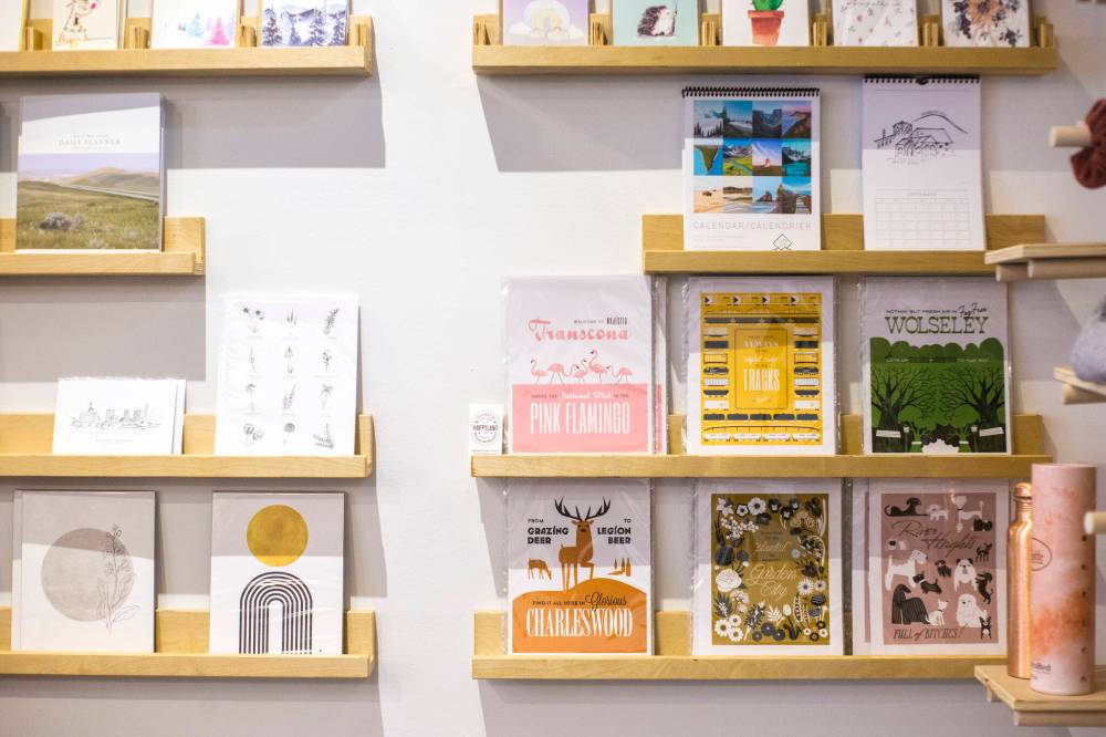 MIKAELA MACKENZIE / WINNIPEG FREE PRESS
GoodLocal’s latest feat sees 60 different brands showcased in an Exchange District shop.