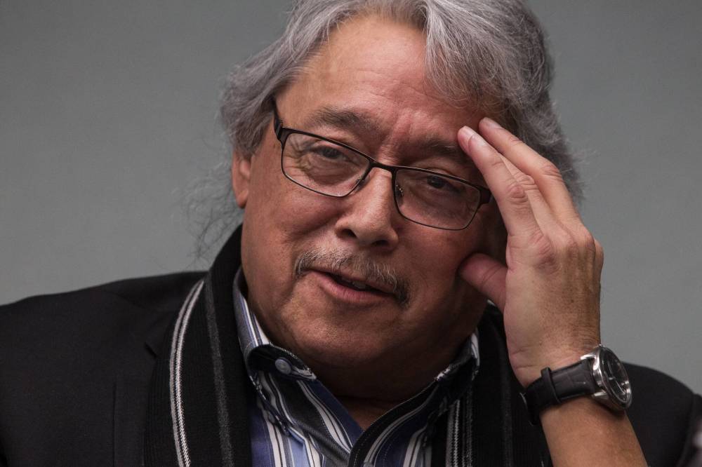 MIKE DEAL / WINNIPEG FREE PRESS FILES
Dave Courchene Jr. an elder from Sagkeeng First Nation.
