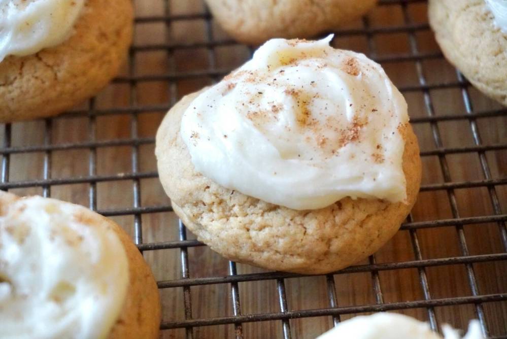 Eva Wasney
Eggnog cookies are a seasonal favourite for Byanka Holder.