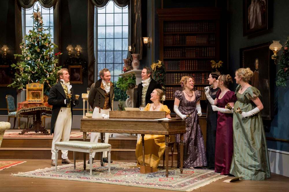 Miss Bennet: Christmas at Pemberley is a sequel to Jane Austen’s Pride and Prejudice by American playwrights Lauren Gunderson and Margot Melcon. (Dylan Hewlett)