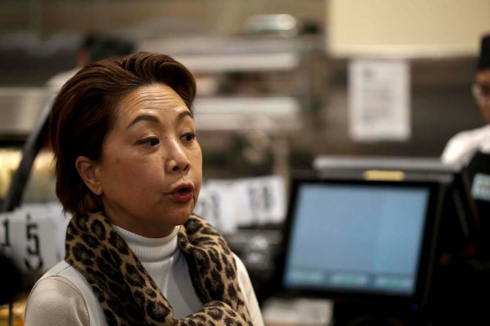 SHANNON VANRAES / WINNIPEG FREE PRESS
Red Smith leads a tour of Seafood City Supermarket, which specialized in Filipino foods and is about to open its first location in Winnipeg.