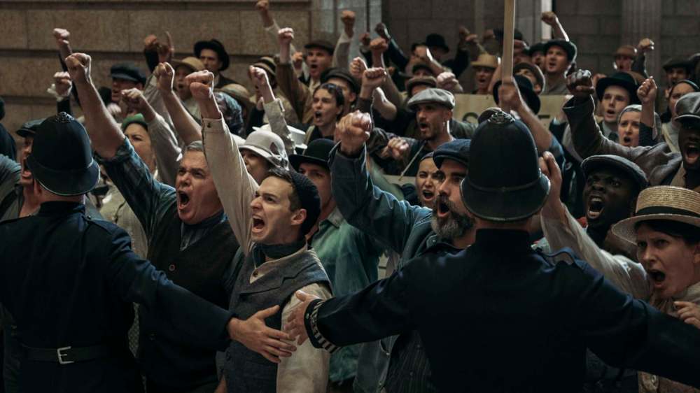 Fight the power: Workers rise in defiance of the capitalists unwilling to raise the starvation wages. (Supplied)