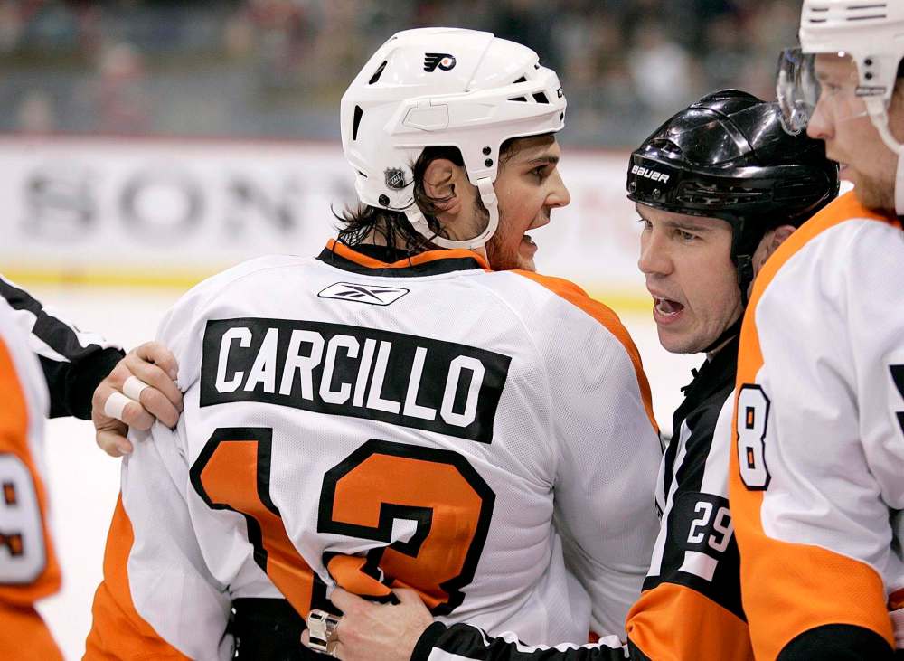 Daniel Carcillo has been outspoken about how hockey culture needs to change. (Andy King / Associated Press files)