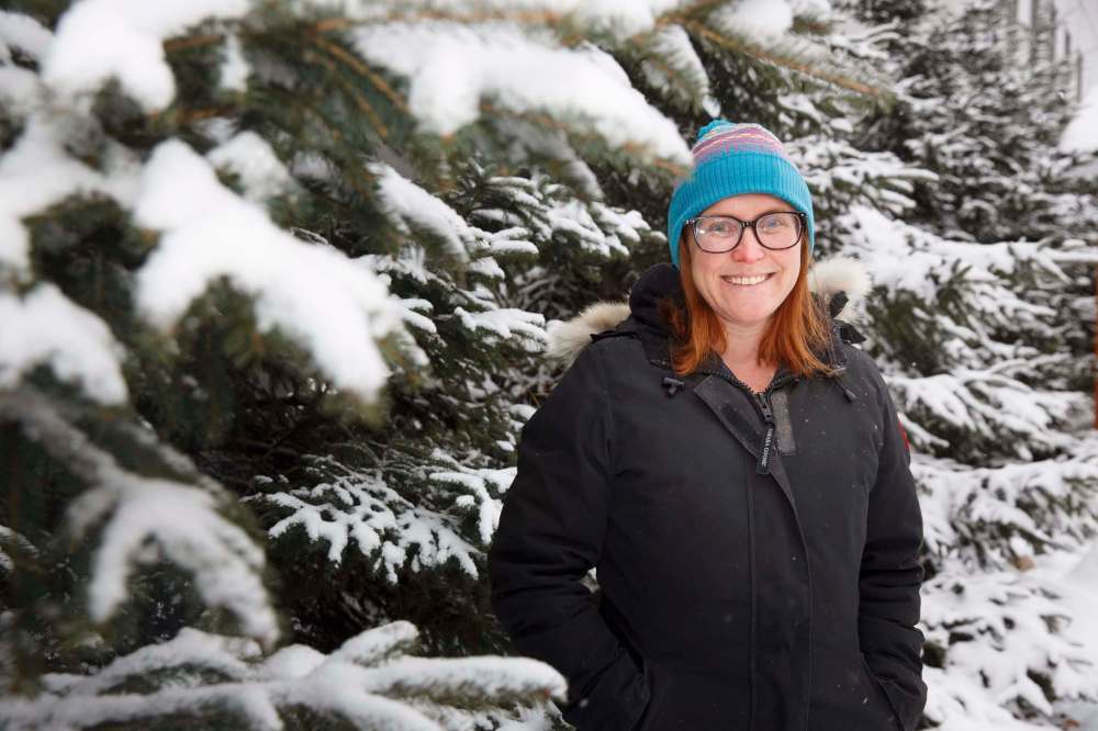 Nora Casson, co-author of Confronting Our Changing Winters, says snow cover is important for insulating soil and protecting tree roots from freezing in forests. (Mike Deal / Winnipeg Free Press)