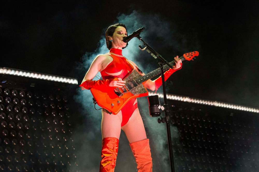 Amy Harris / Invision
St. Vincent mixed pop and art with the 2017 album Masseduction.