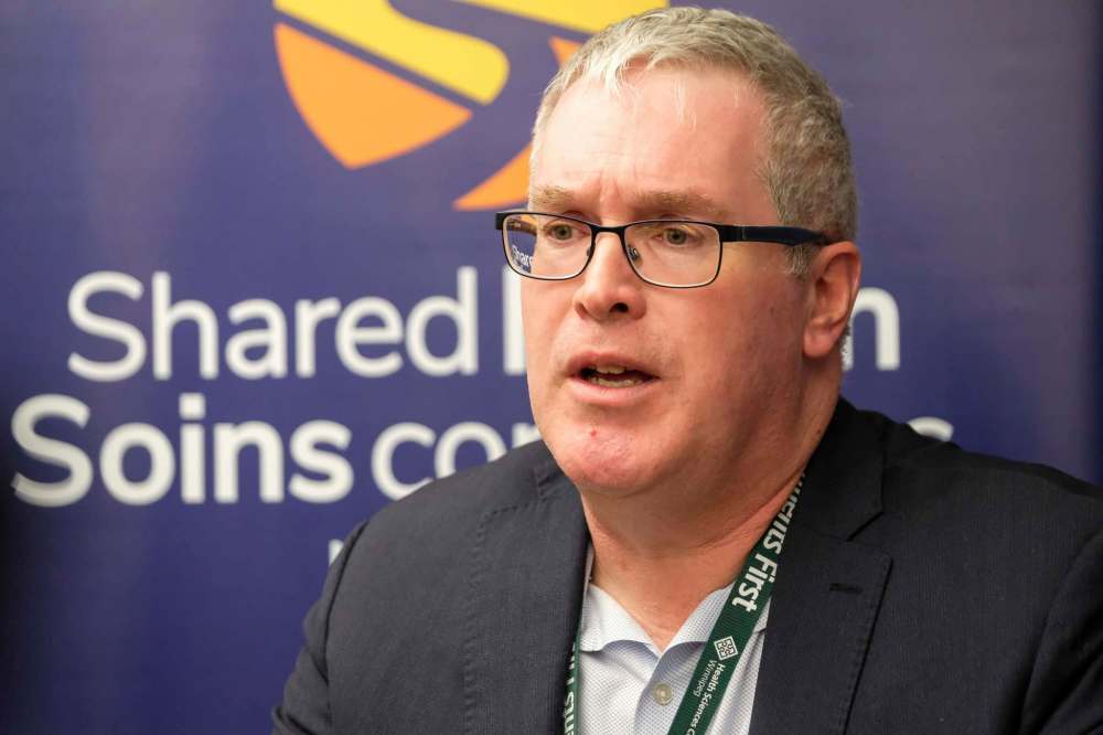 Daniel Crump / Winnipeg Free Press
Ronan Segrave, chief operating officer at HSC.