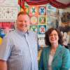 St. John's-Ravenscourt School teachers Jock Martin and Heather Ragot will receive an award from Gov. Gen. Julie Payette for their teaching work. (Supplied/Jock Martin and Heather Ragot)