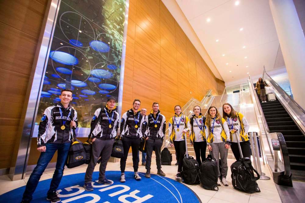 Both teams have earned to right to represent Canada at the worlds in Krasnoyarsk, Russia next month.