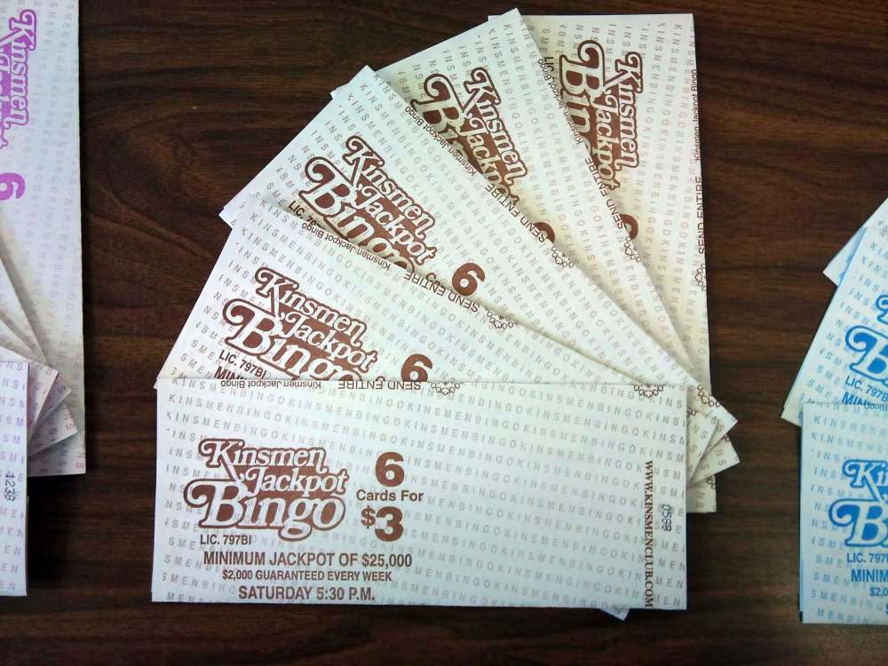 TWITTER
Kinsmen Jackpot Bingo cards