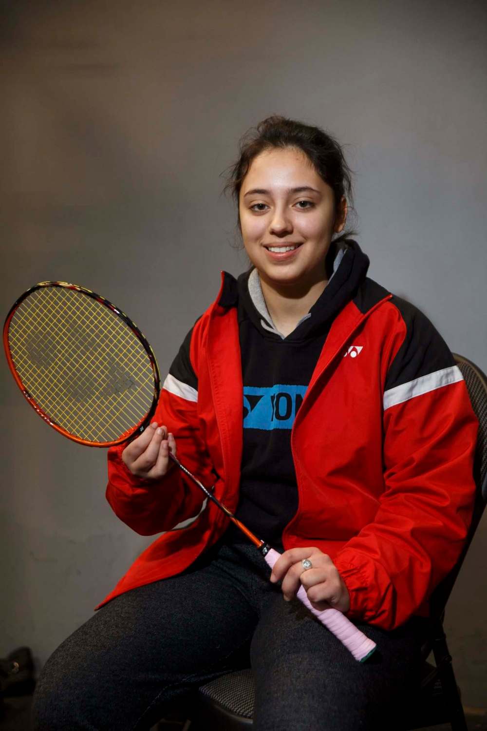 Olivia Meier is coming off an incredible year where she won a silver medal in women's singles and gold in mixed doubles at the 2019 Para Pan Am Games in Peru. (Mike Deal / Winnipeg Free Press)