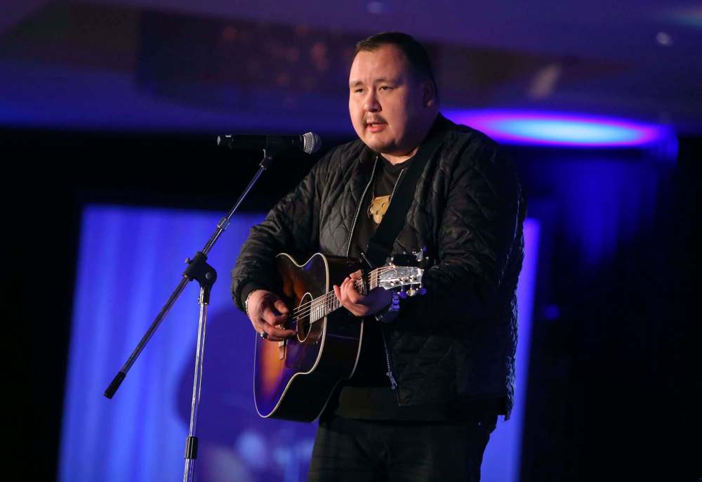 William Prince and his band played three songs on CBS This Morning Saturday. (Jason Halstead / Winnipeg Free Press files)