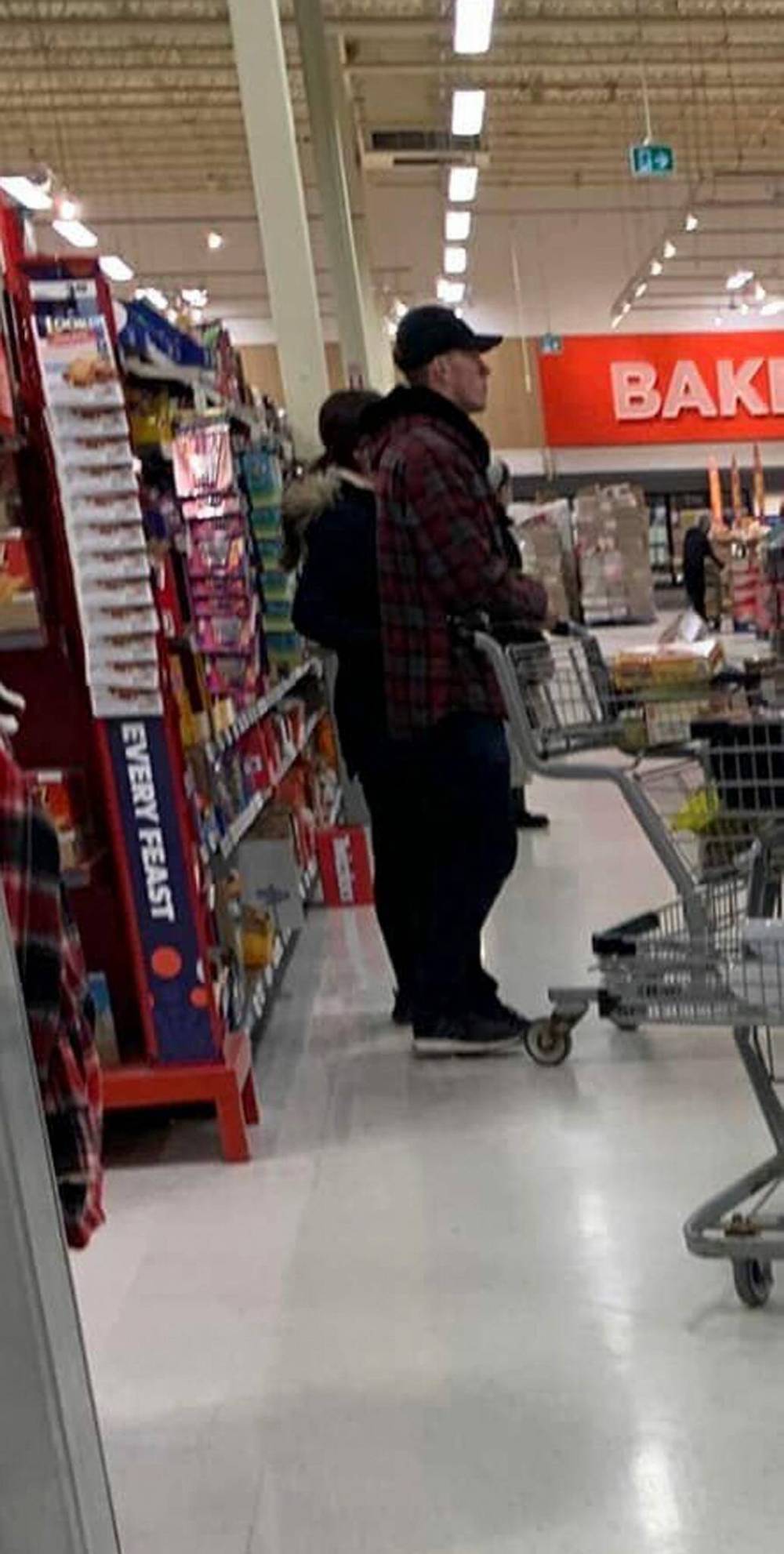 Madison Ushakas / Twitter
Photos showed almost 40 people at a Walmart flouting COVID-19 regulations.