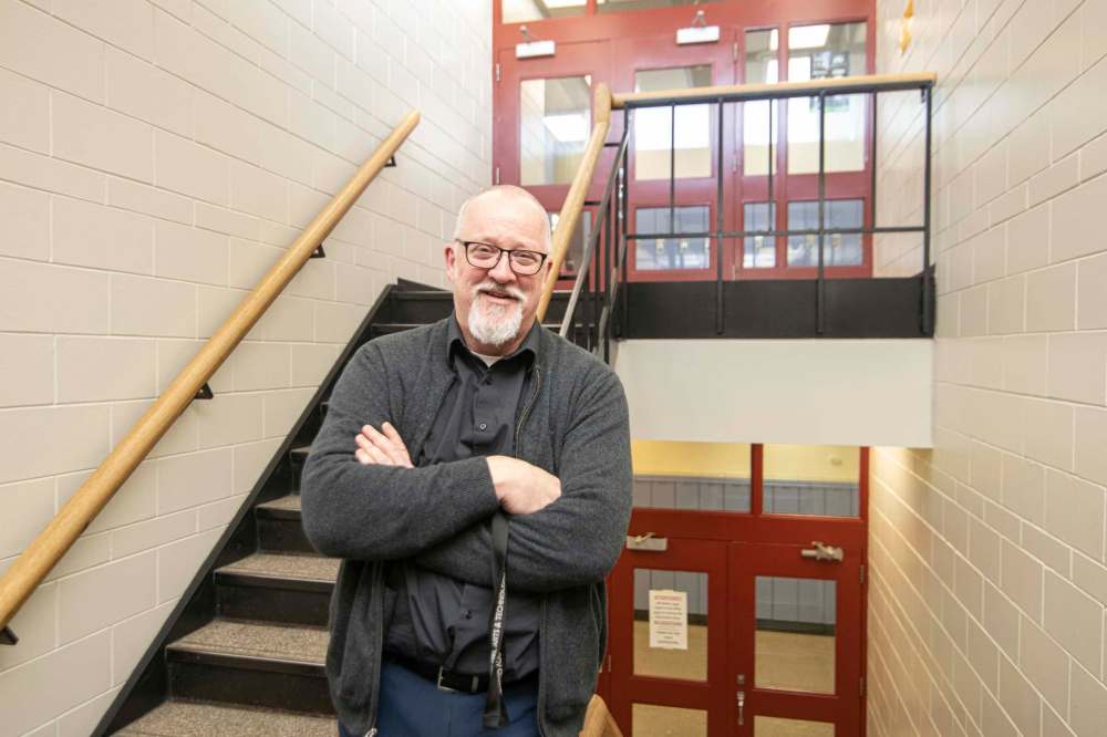 Mike Sudoma / Winnipeg Free Press
Louis Riel Arts and Technology Centre Principle, Brian Cameron is a big supporter of esports in schools.