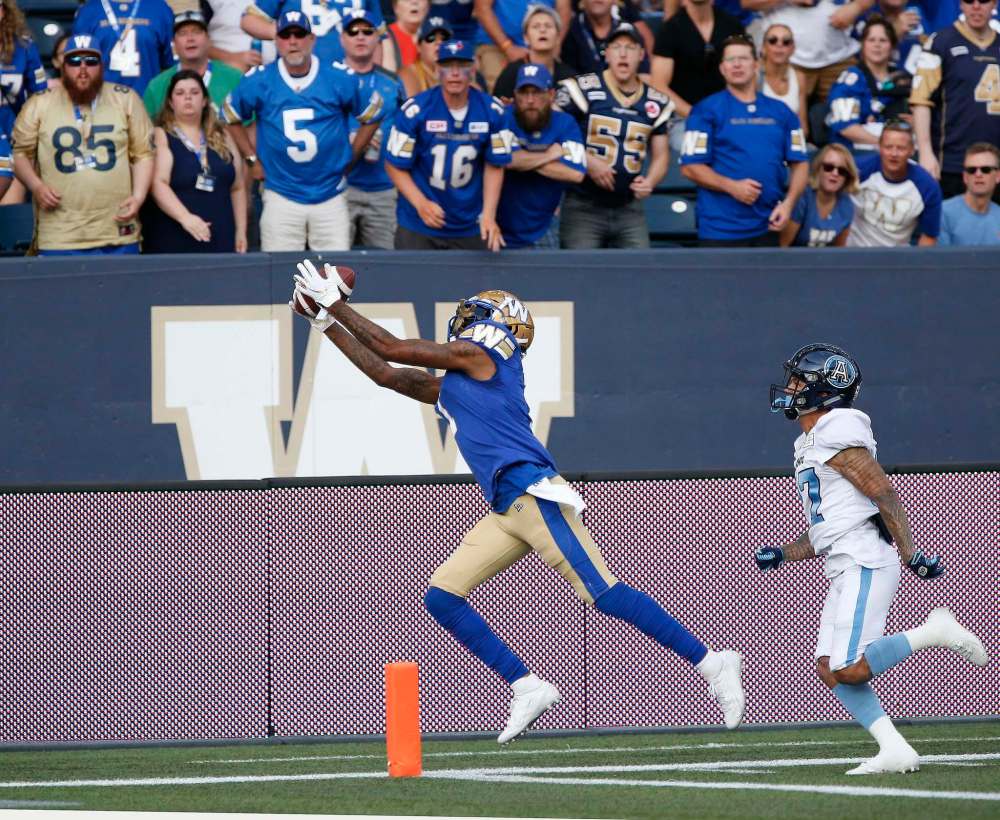 Darvin Adams needs a new contract. (John Woods / The Canadian Press files)
