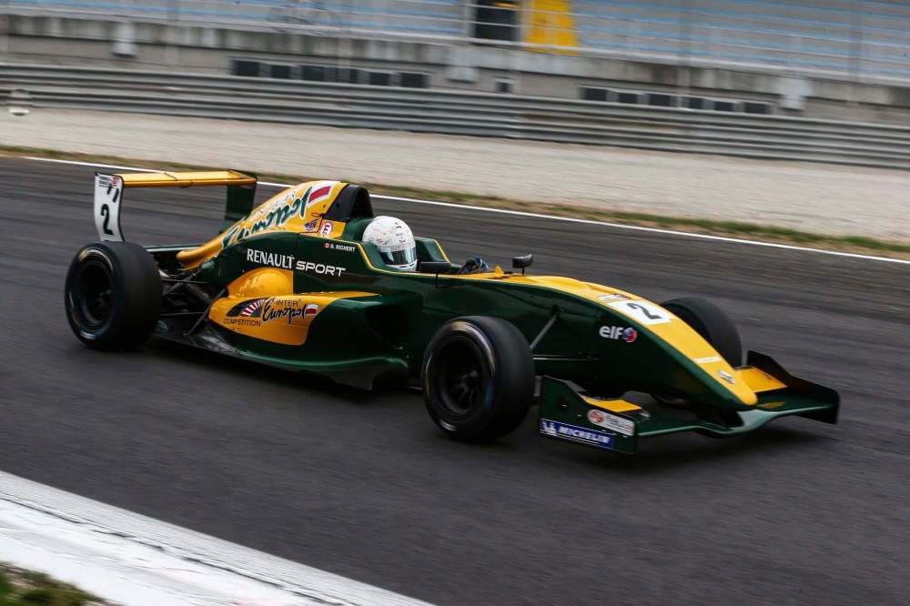 SUPPLIED
Richert will be driving a Formula Renault 2.0 car, which is just a notch or two below Formula 1.