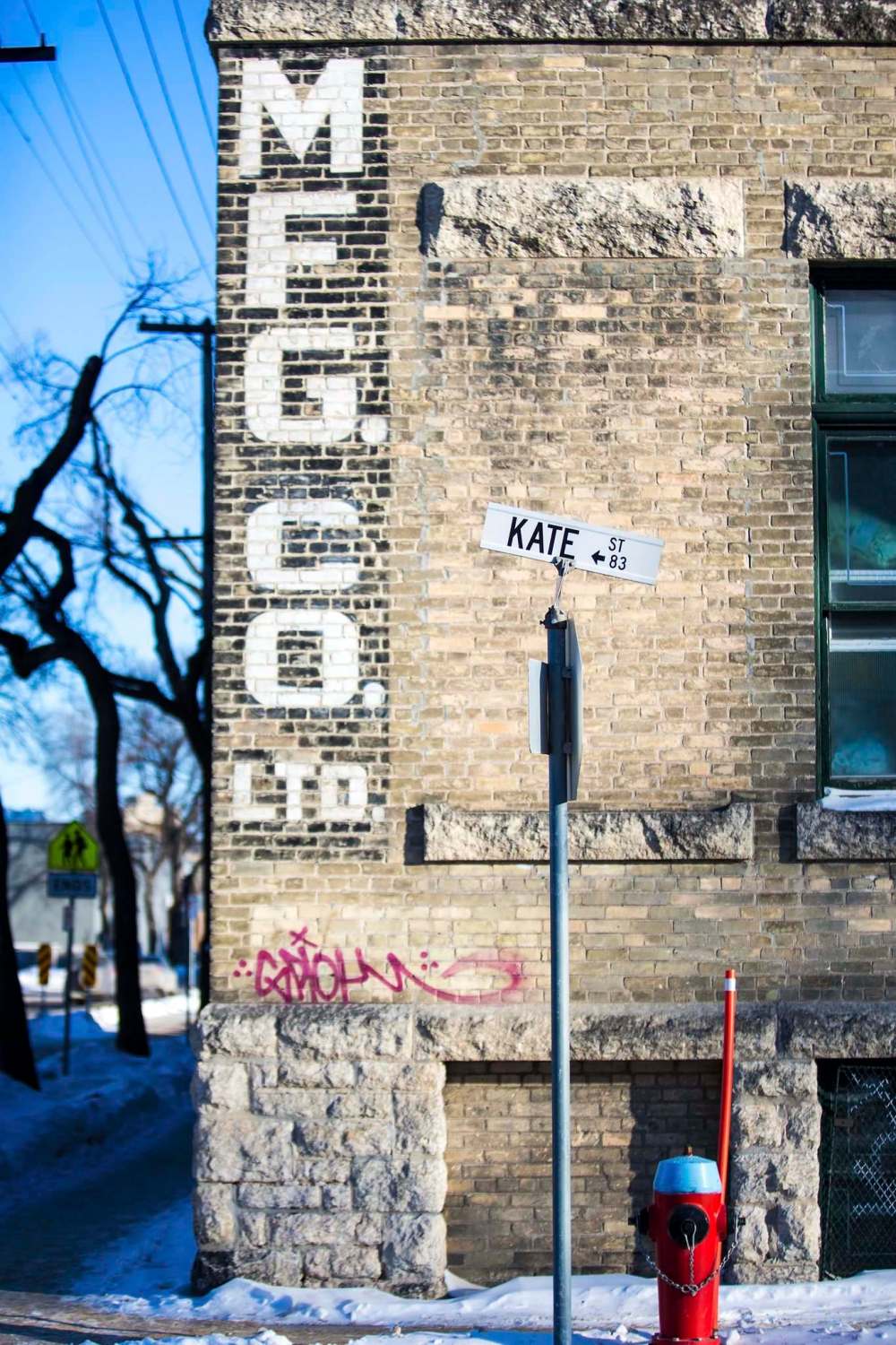 The notion that streets such as Kate were named for prostitutes is false; their namesakes were more likely daughters of prominent citizens. (Mikaela MacKenzie / Winnipeg Free Press)