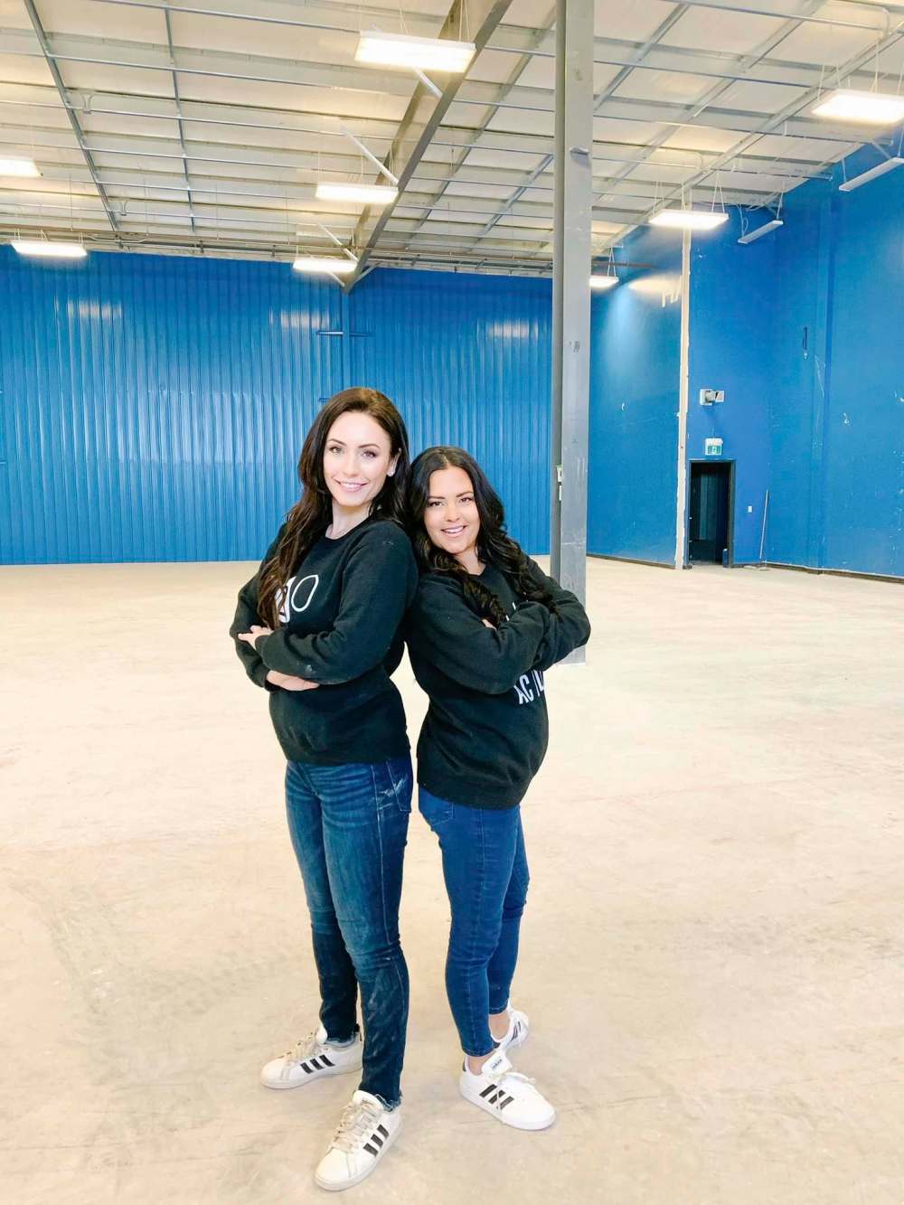 SUPPLIED
H2O Academy co-founders Kaley Maksymyk (left) and Krista Morden plan to open a new swimming pool at McCreary Business Park.