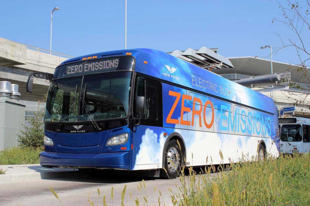 An official from New Flyer said it has received notification of potential supply delays and possible shortages of components if the disruption continues or escalates. (New Flyer Industries photo)