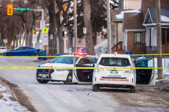 Balvir Toor died after he was stabbed to death in his cab as it pulled over on the 500 block of Burrows Avenue. (Mikaela MacKenzie / Free Press files)