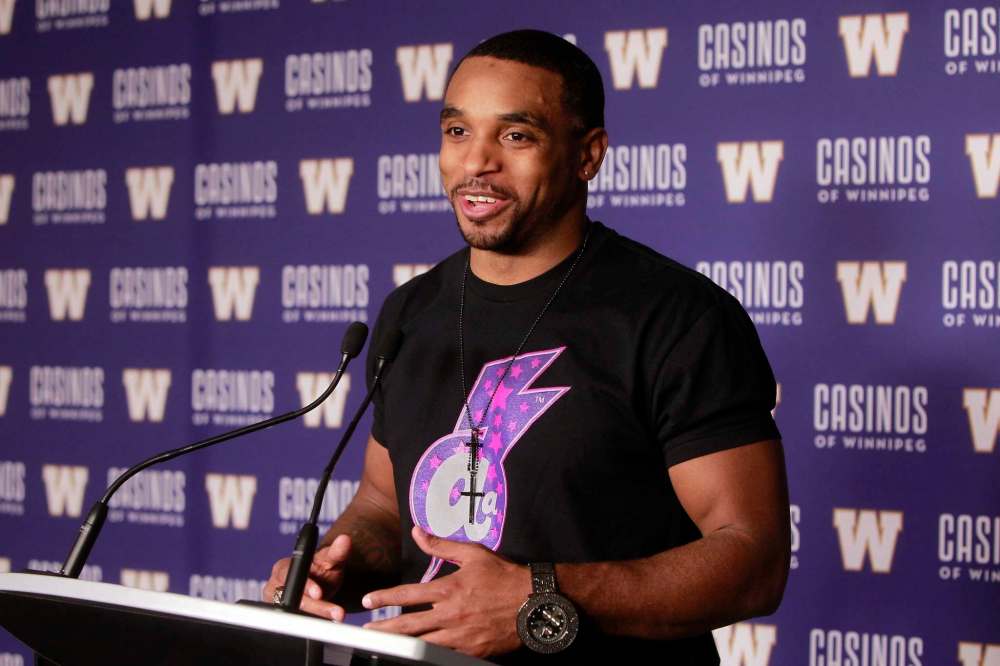 Former Winnipeg Blue Bomber Maurice Leggett took flack for telling people it was their choice whether to participate in social distancing. (Boris Minkevich / Winnipeg Free Press files)