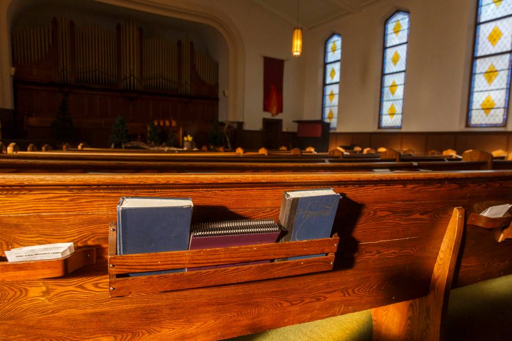 MIKE DEAL / WINNIPEG FREE PRESS FILES
An empty Winnipeg church.